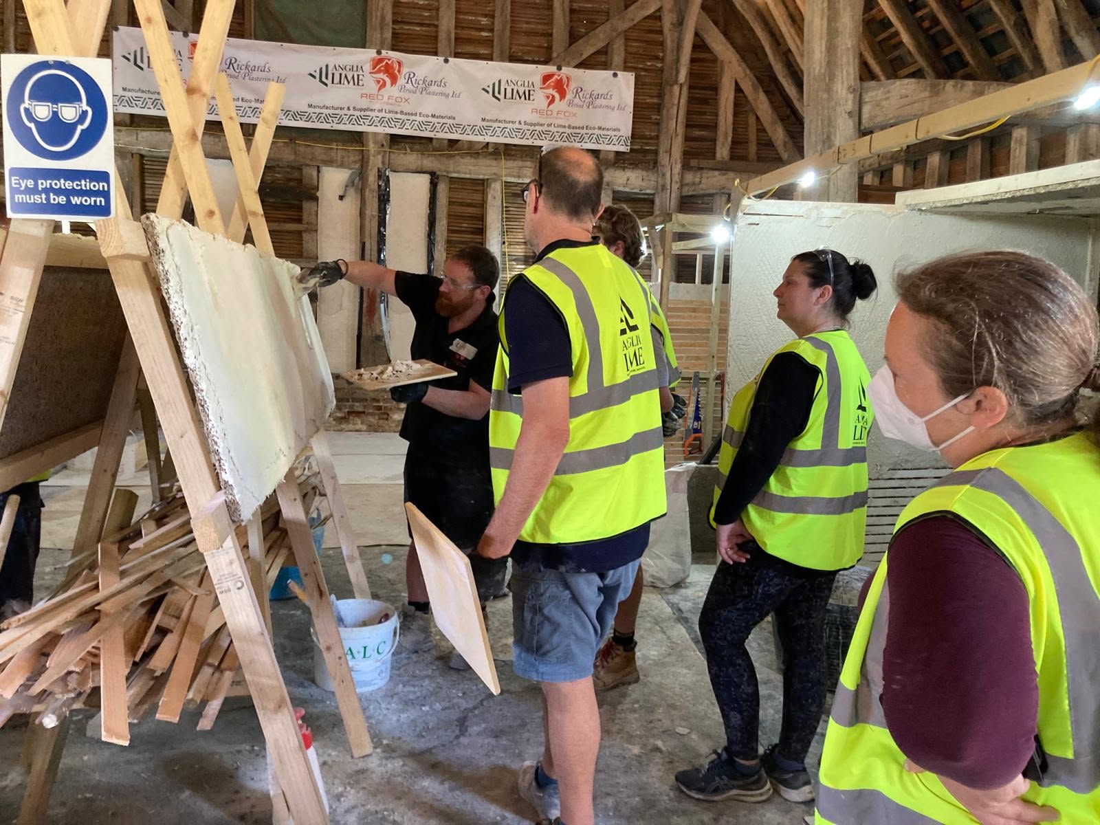 Introduction to Lime Plastering course
